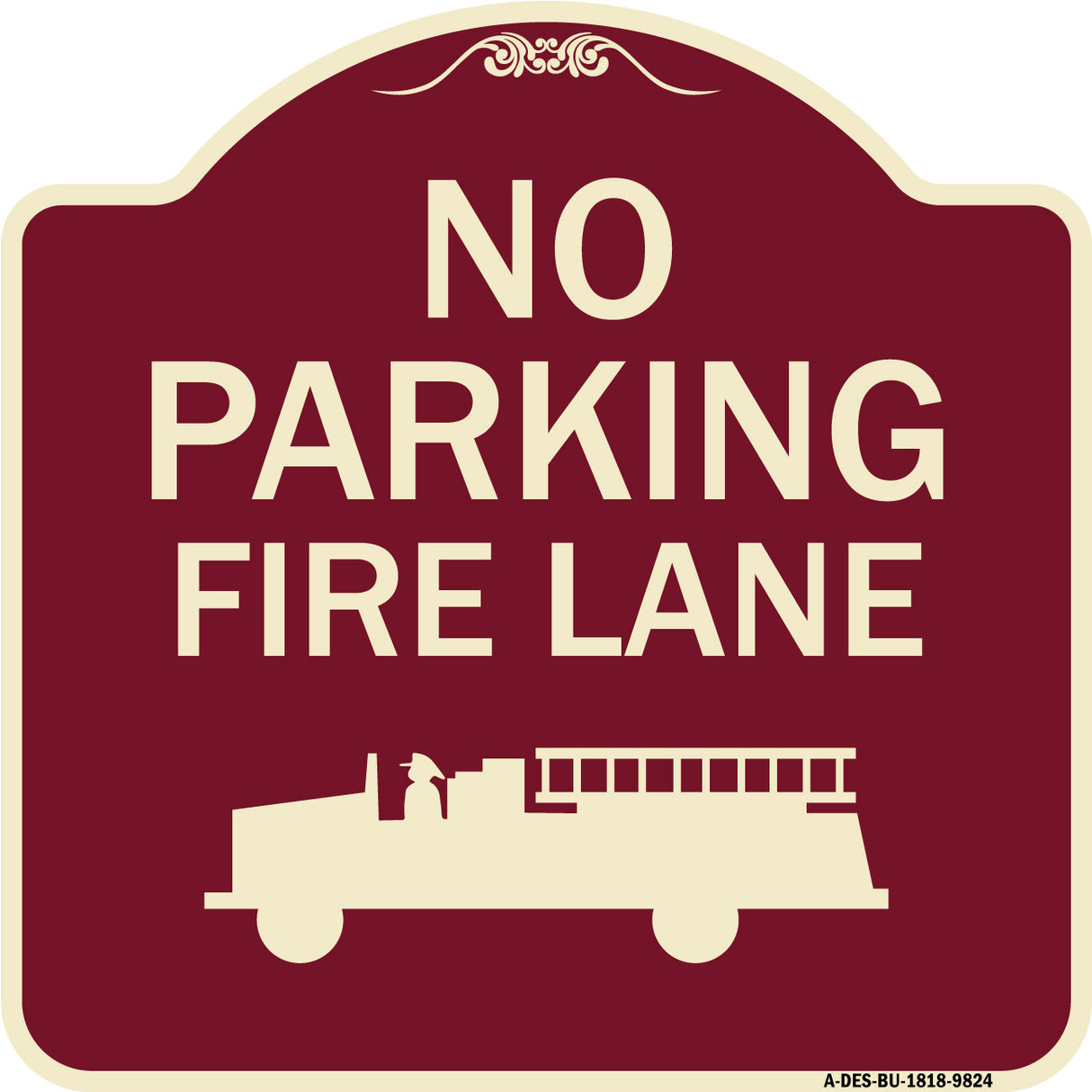 No Parking Fire Lane