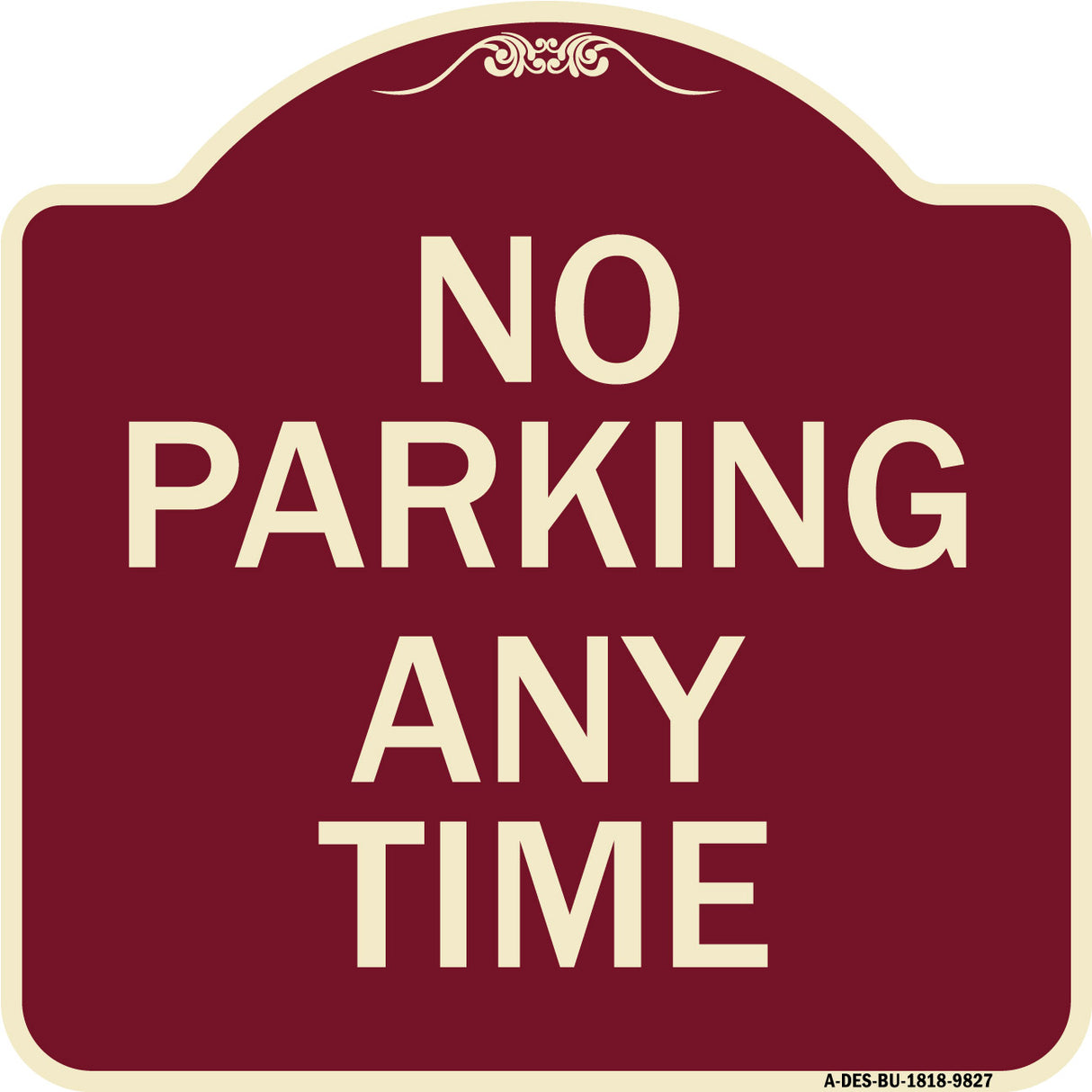 No Parking Any Time