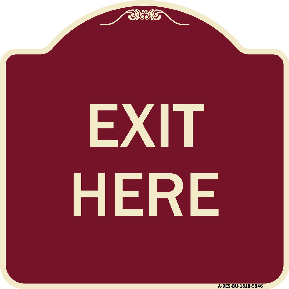 Exit Here