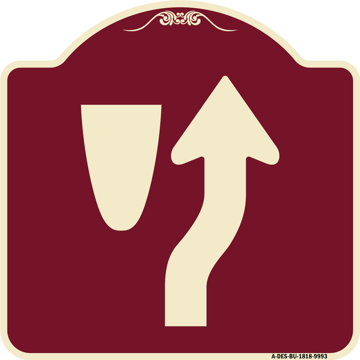 Beware Of Curb Graphic