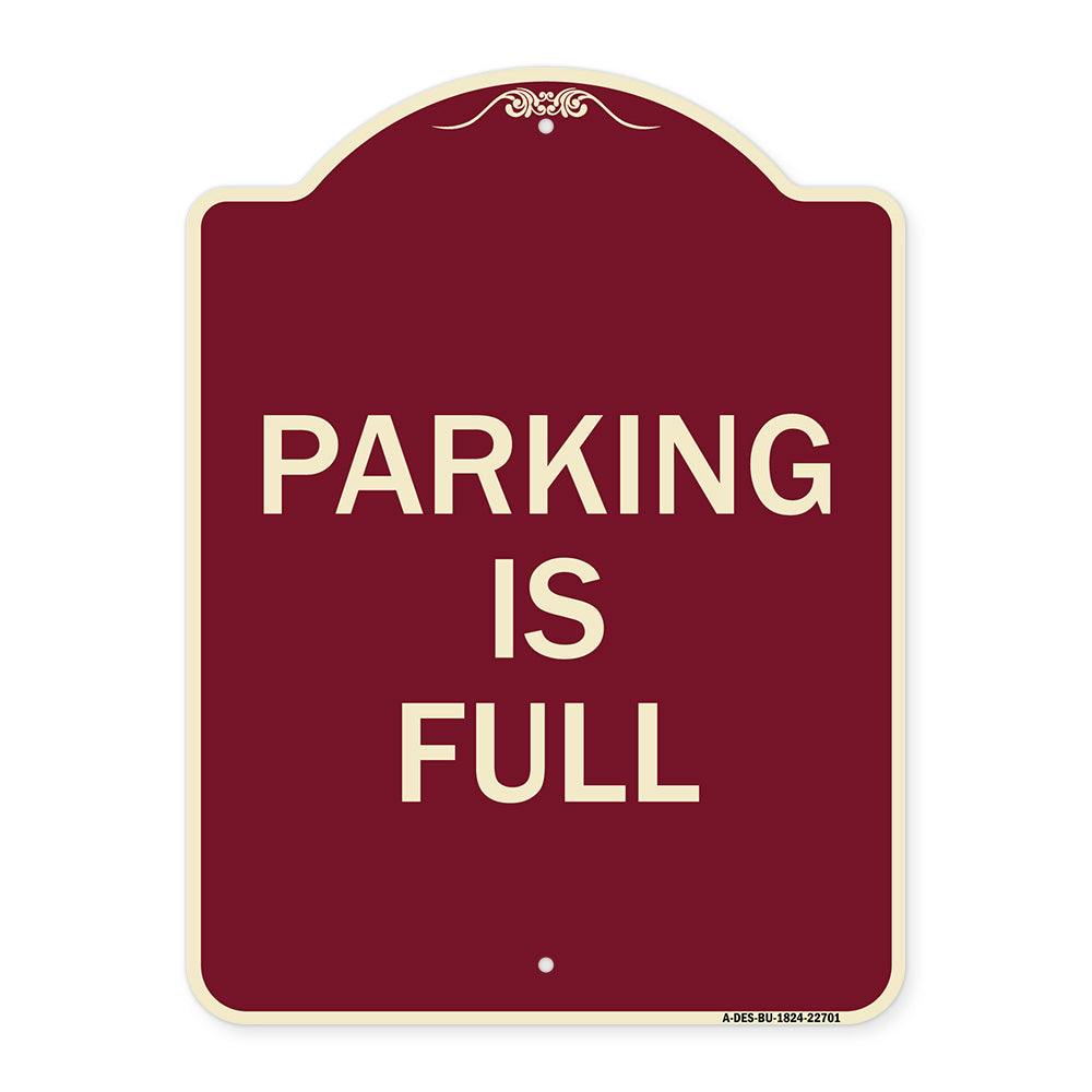 Parking Is Full