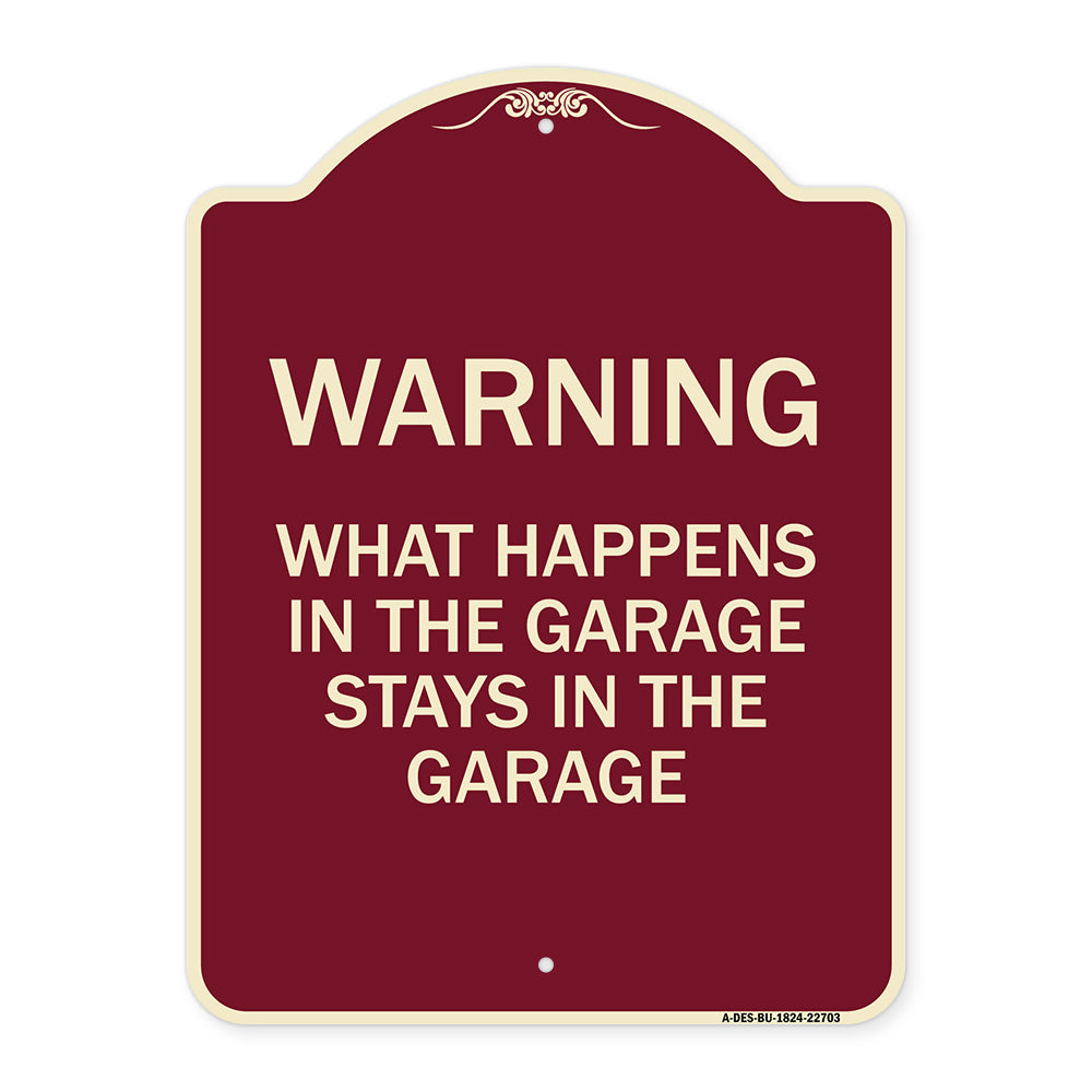 What Happens in the Garage Stays in the Garage