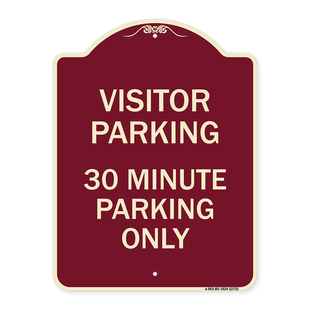 Visitor Parking 30 Minute Parking Only