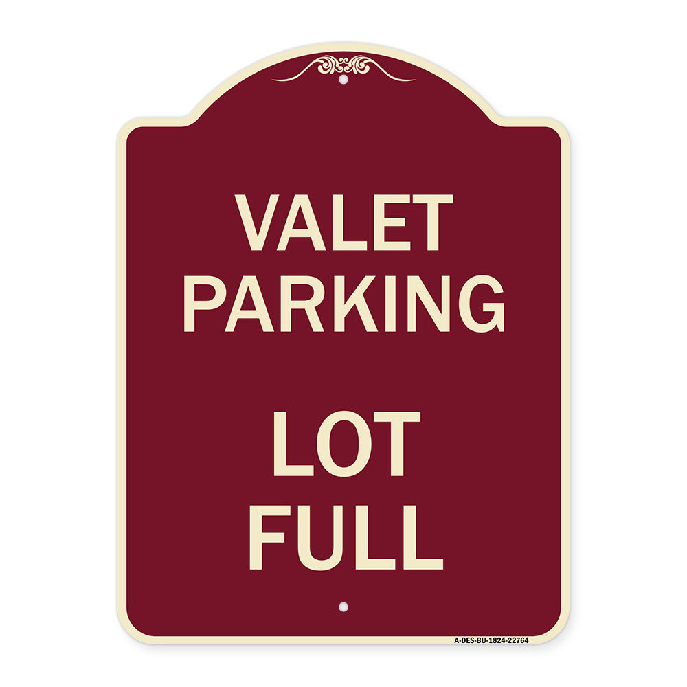 Valet Parking Lot Full