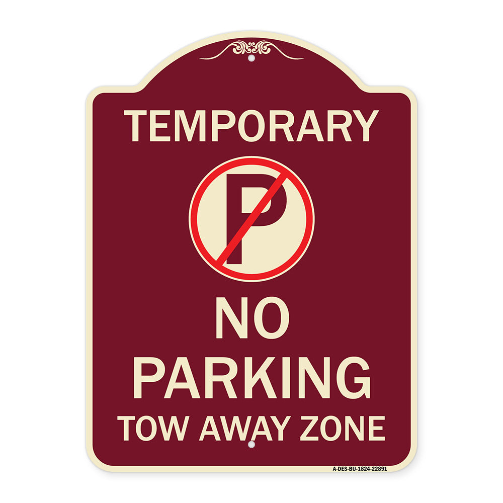 No Parking Tow Away Zone