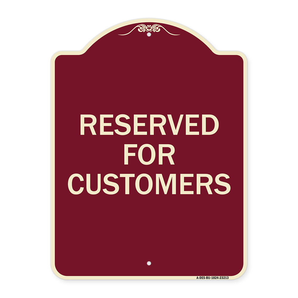Reserved for Customers