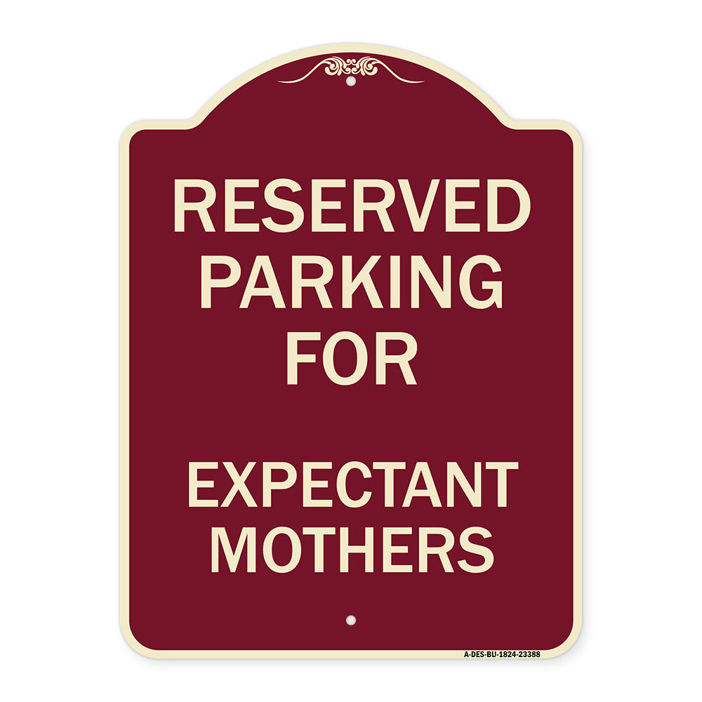 Parking Reserved for Expectant Mothers