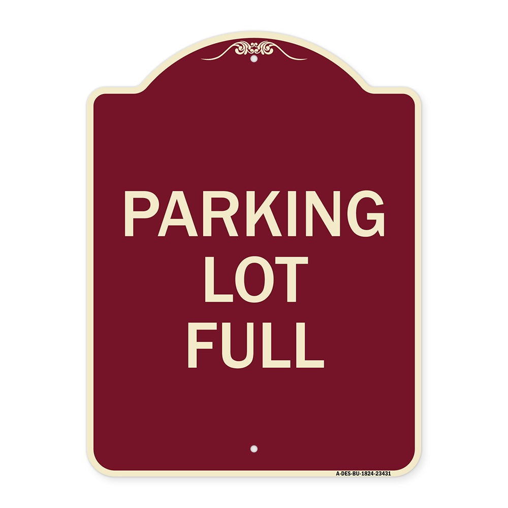 Parking Lot Full