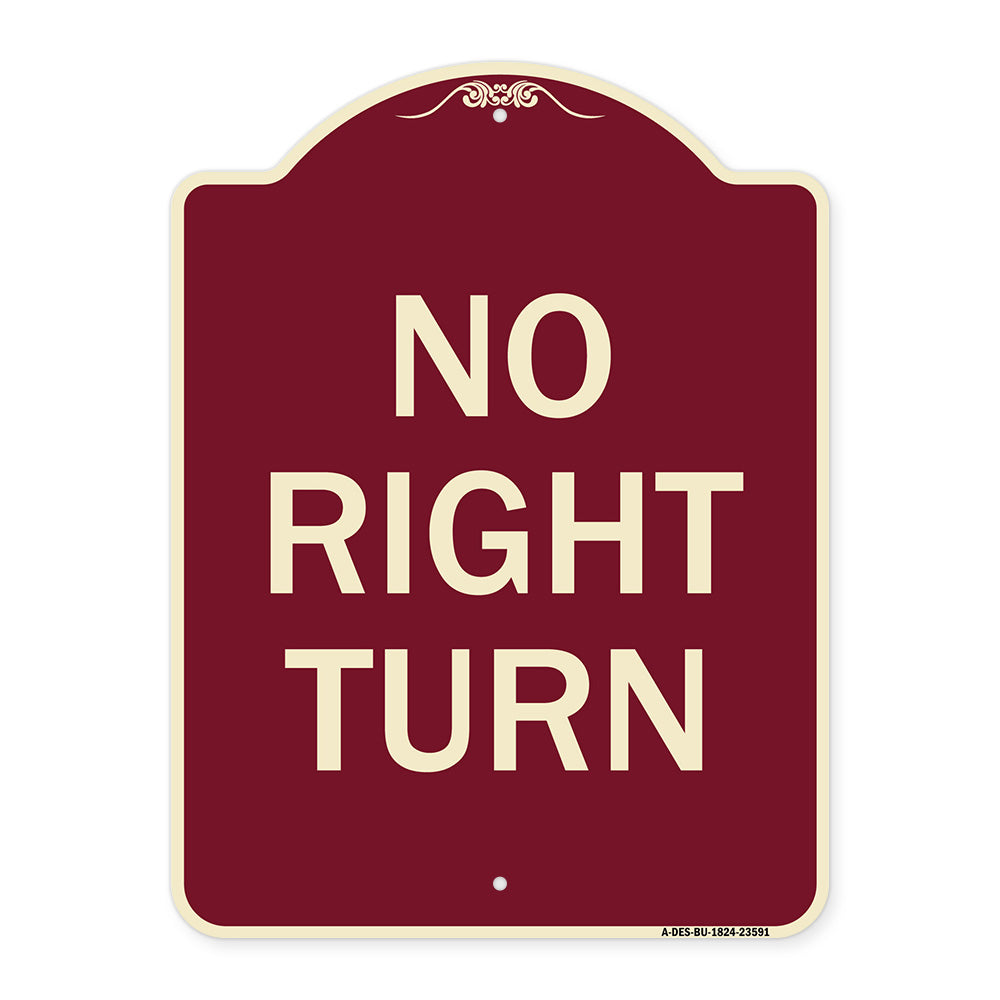 No Right Turn