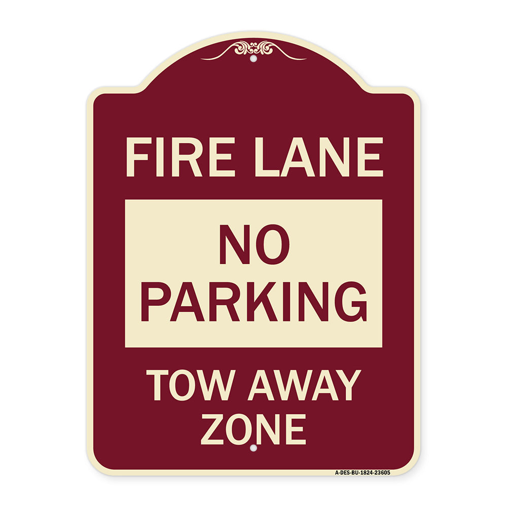 No Parking Tow-Away Zone