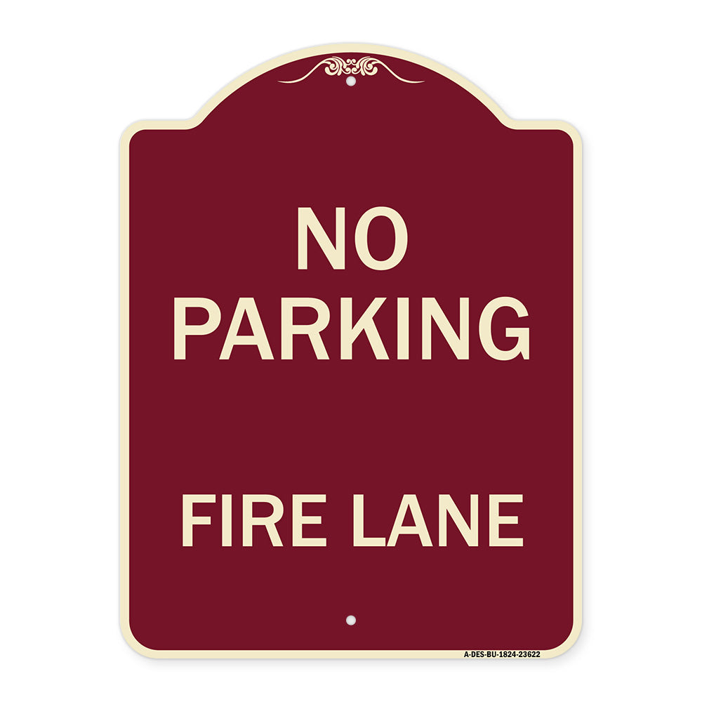 No Parking Fire Lane