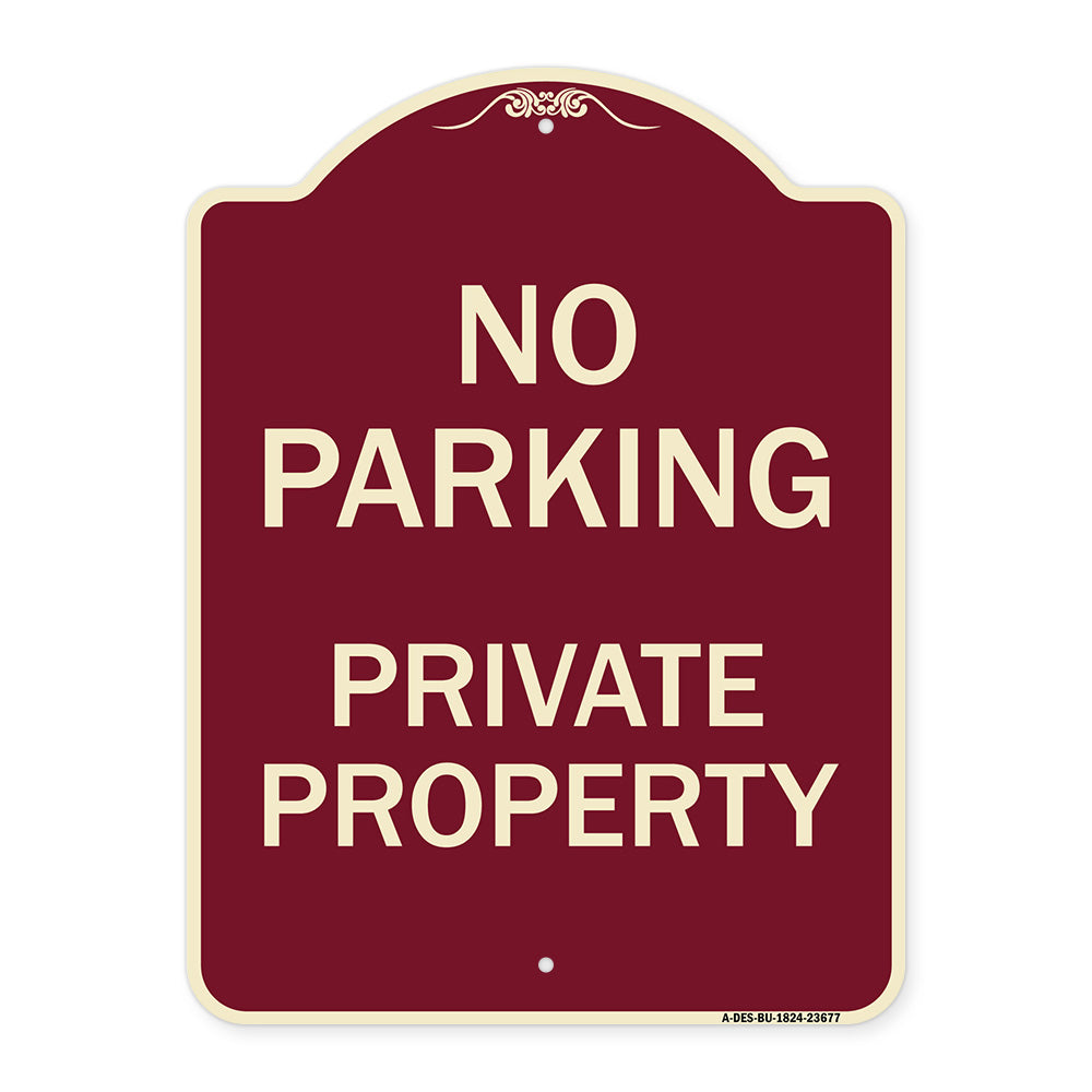 No Parking Private Property