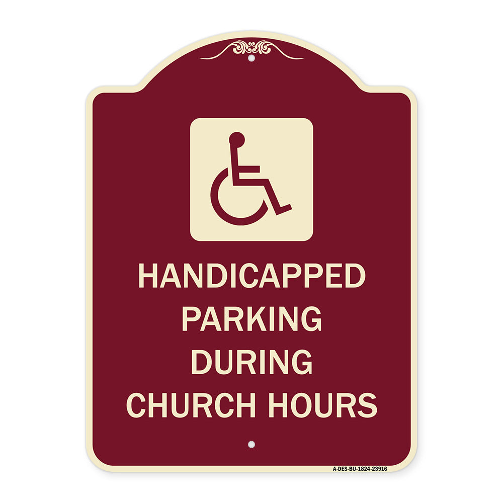 Handicapped Parking During Church Hours (With Graphic)