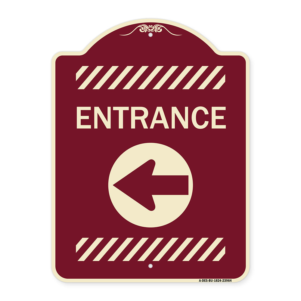 Entrance Left Arrow
