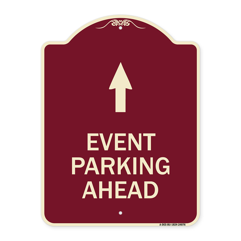 Event Parking Ahead