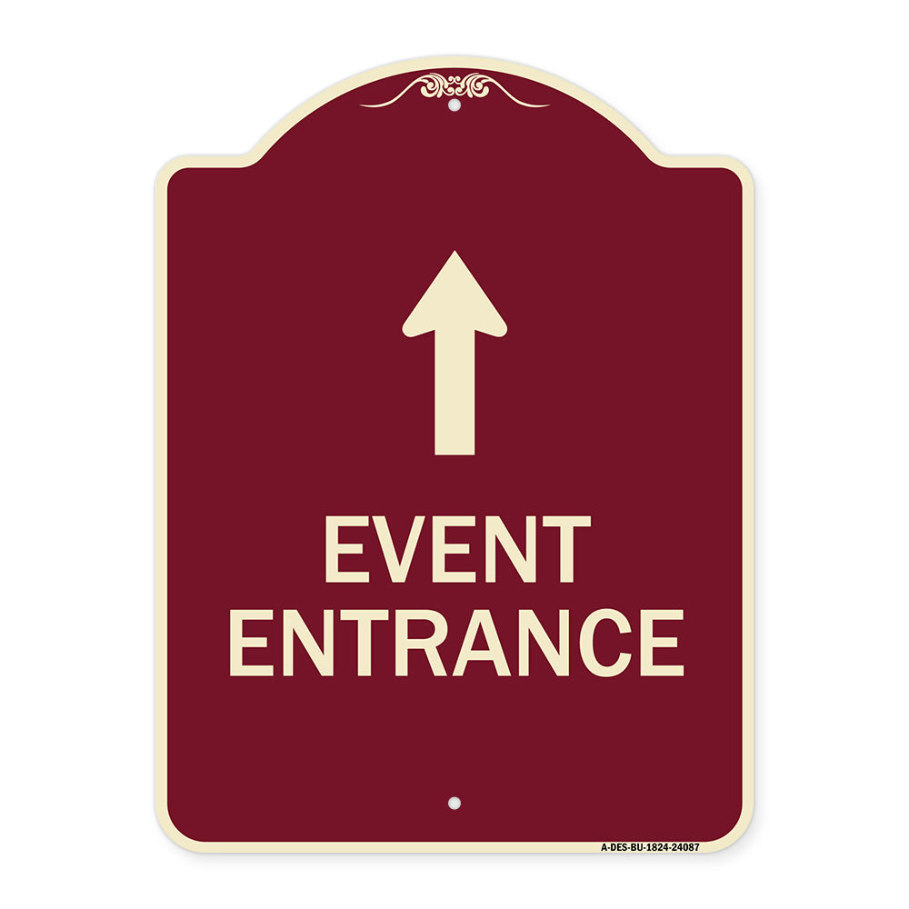 Event Entrance (With Up Arrow)