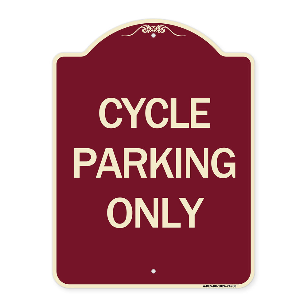 Cycle Parking Only
