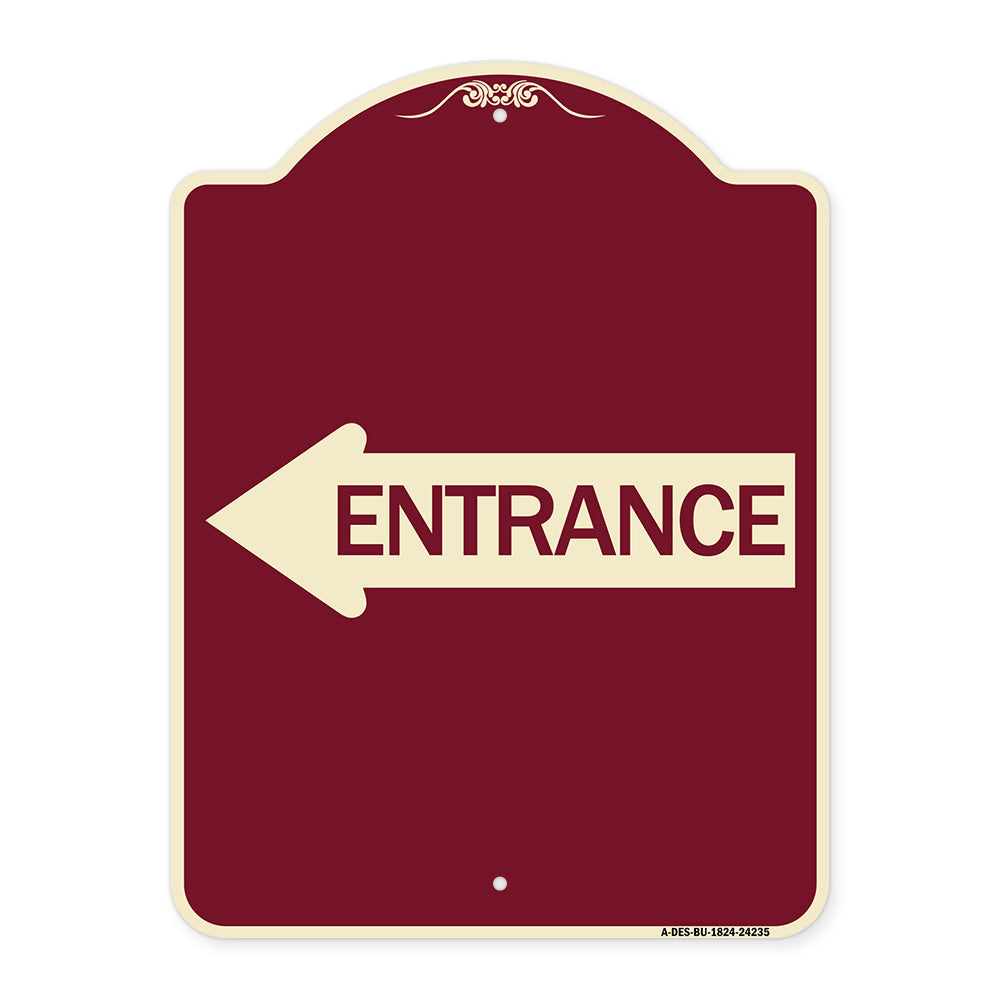 Left Arrow Entrance