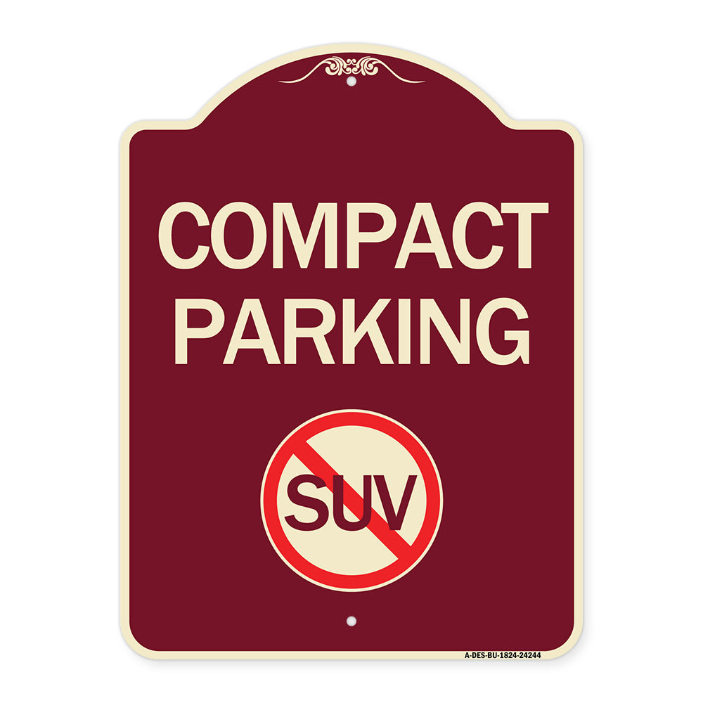 Compact Parking (With No SUV Symbol)
