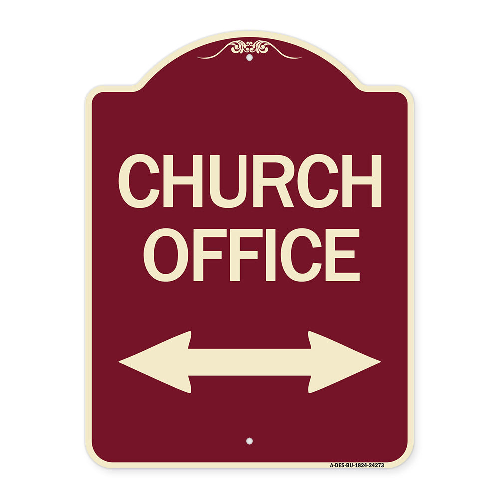Church Parking (With Bidirectional Arrow)