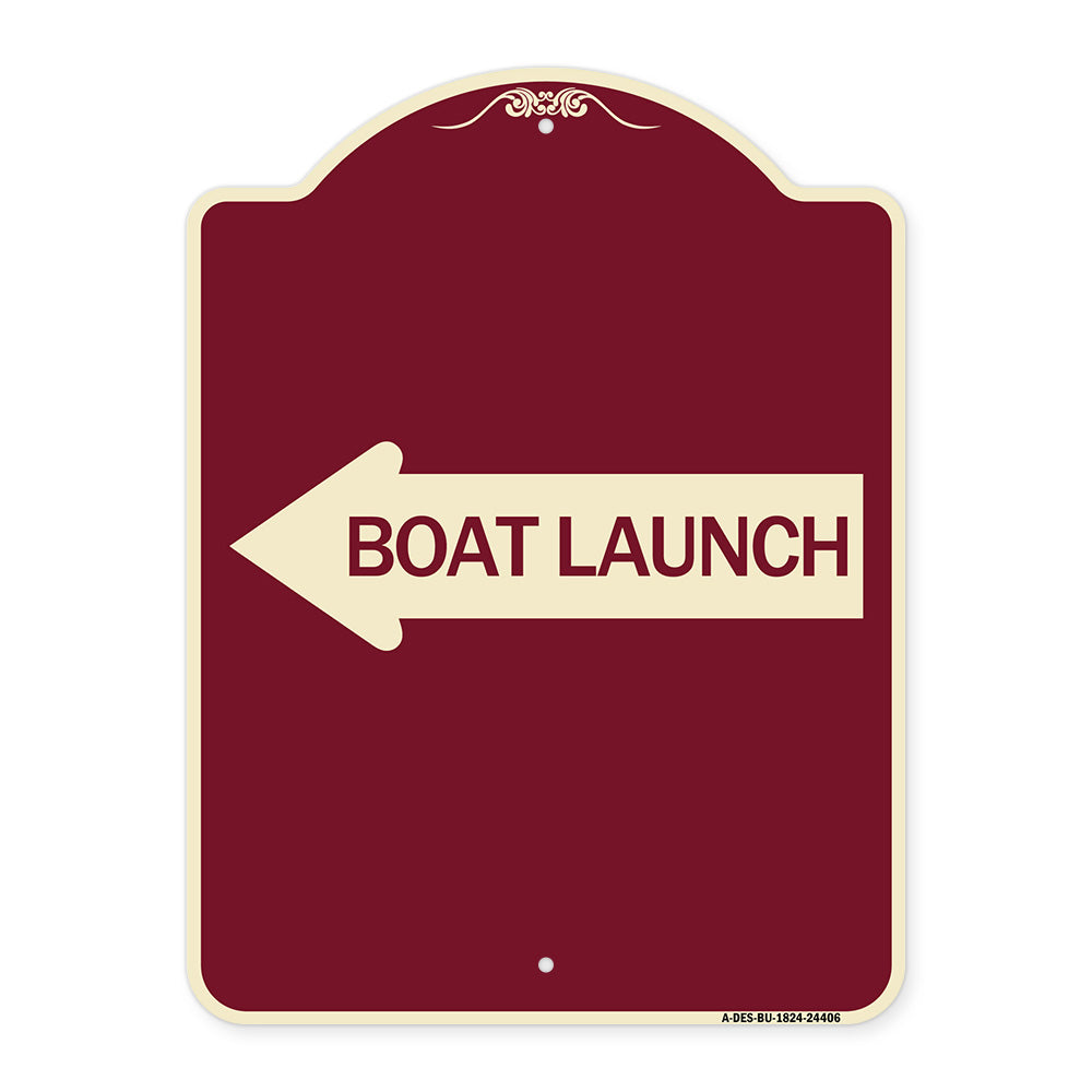 Boat Launch (With Left Arrow)