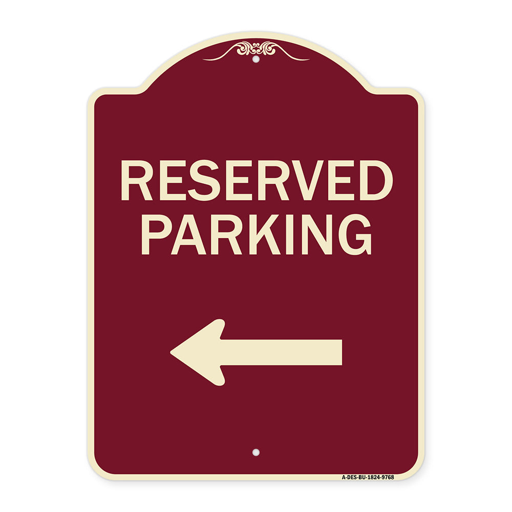 Reserved Parking Left