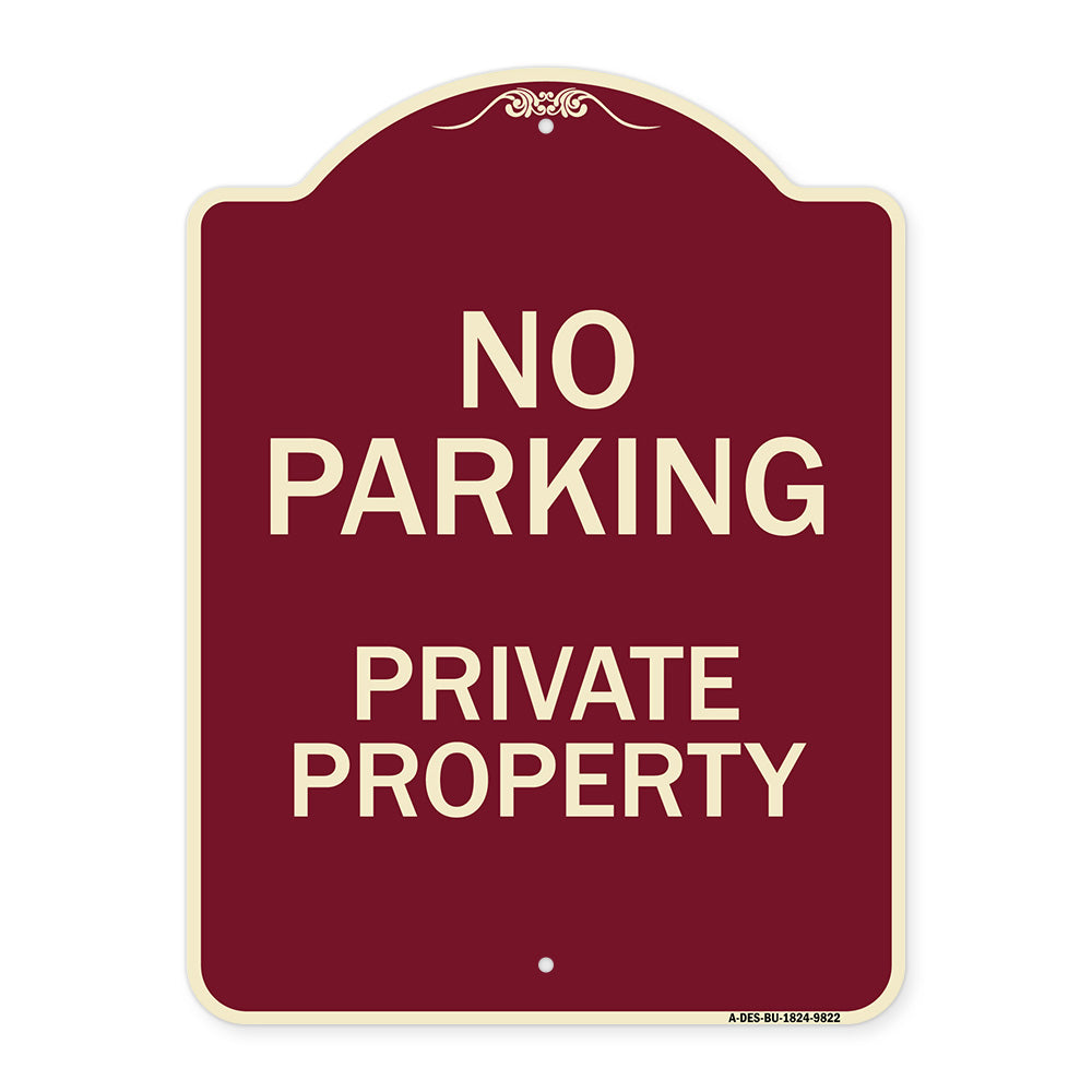 No Parking Private Property