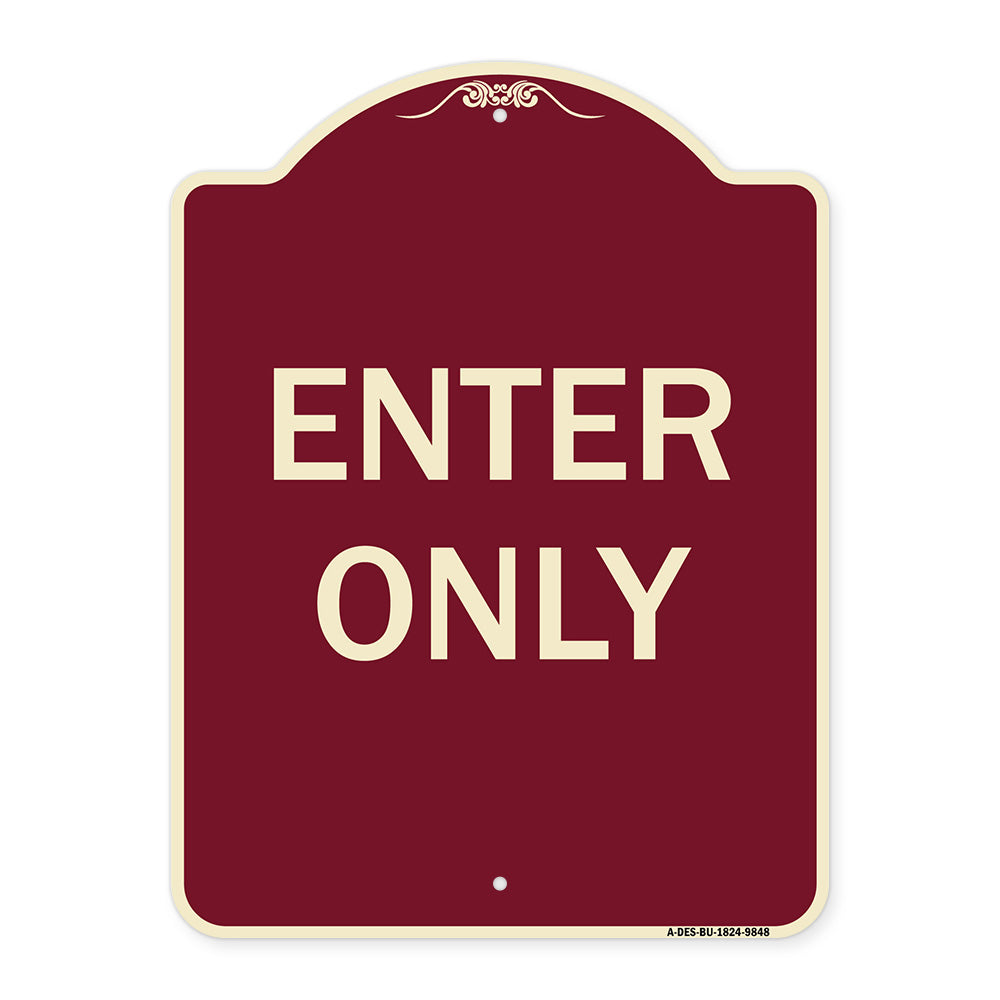 Enter Only