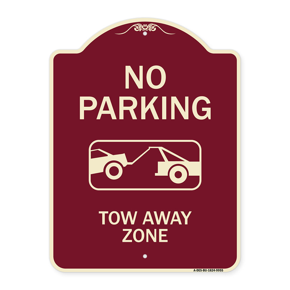 No Parking Tow Away Zone