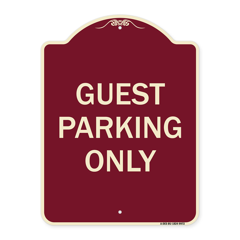 Guest Parking Only