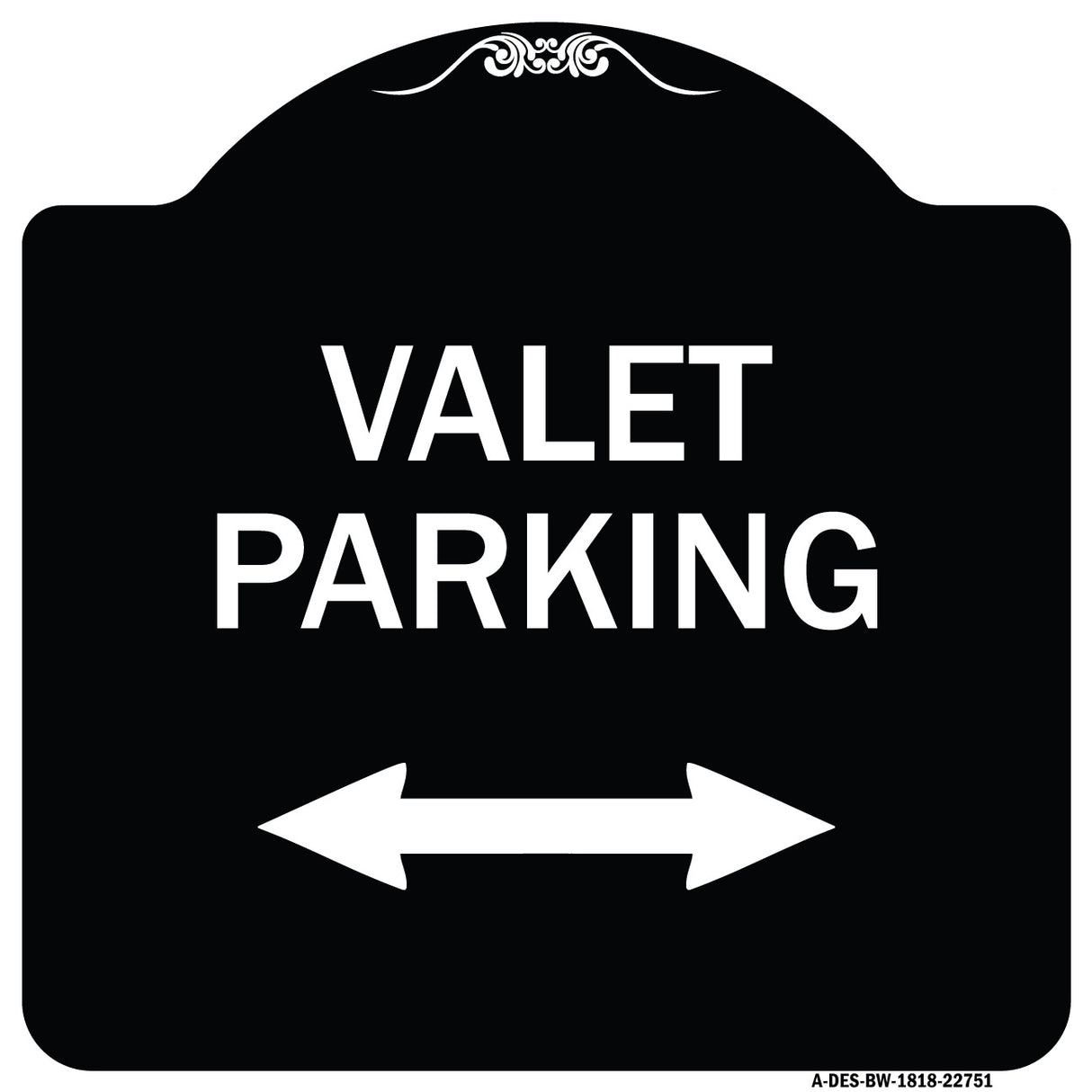 Valet Parking with Bidirectional Arrow