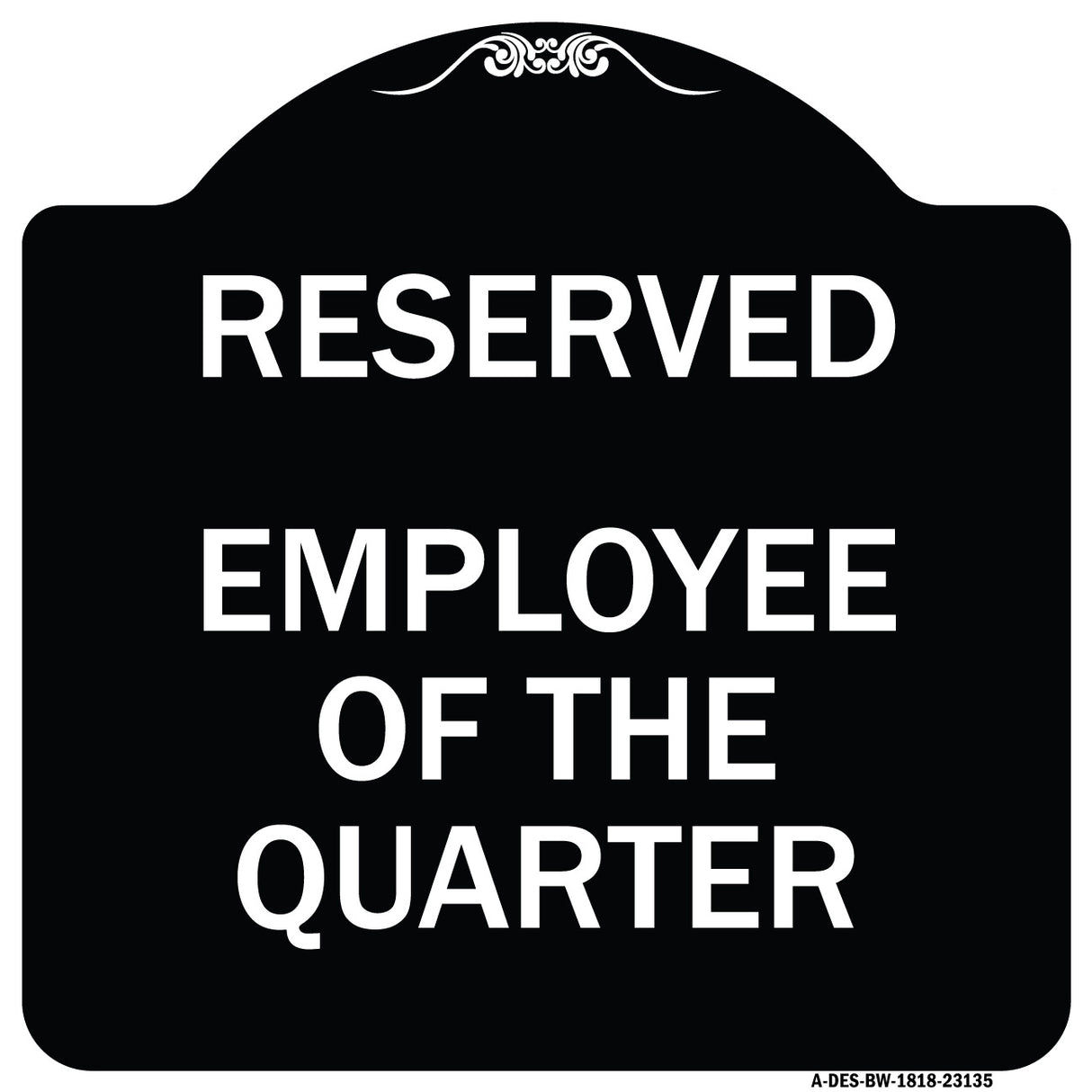 Reserved Parking Employee of the Quarter
