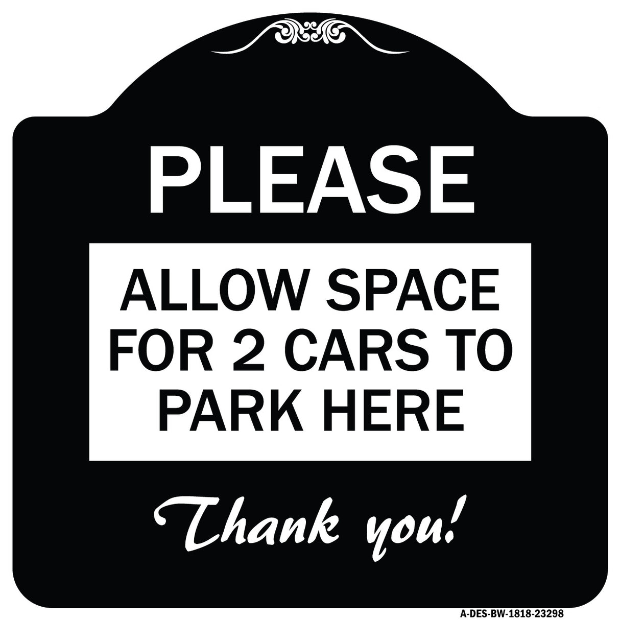 Please - Allow Space for 2 Cars to Park Here Thank You!