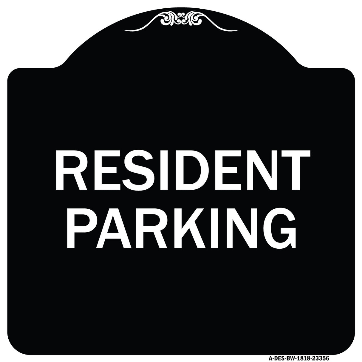 Parking Sign Resident Parking