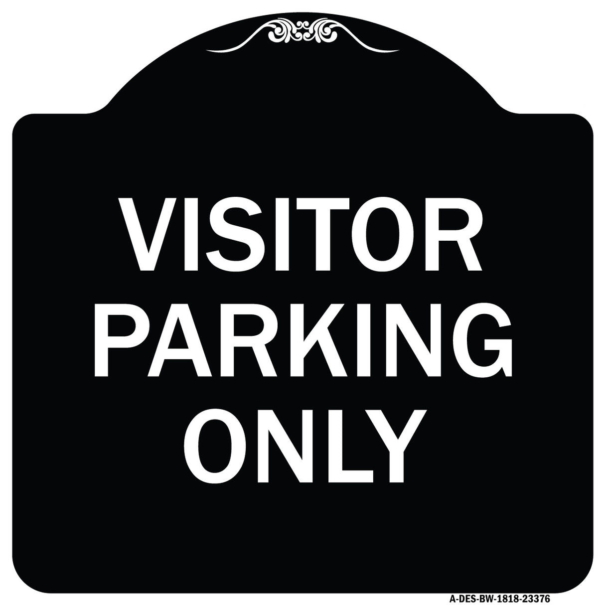 Parking Reserved Sign Visitor Parking Only