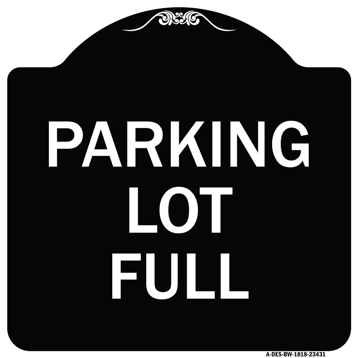 Parking Lot Full