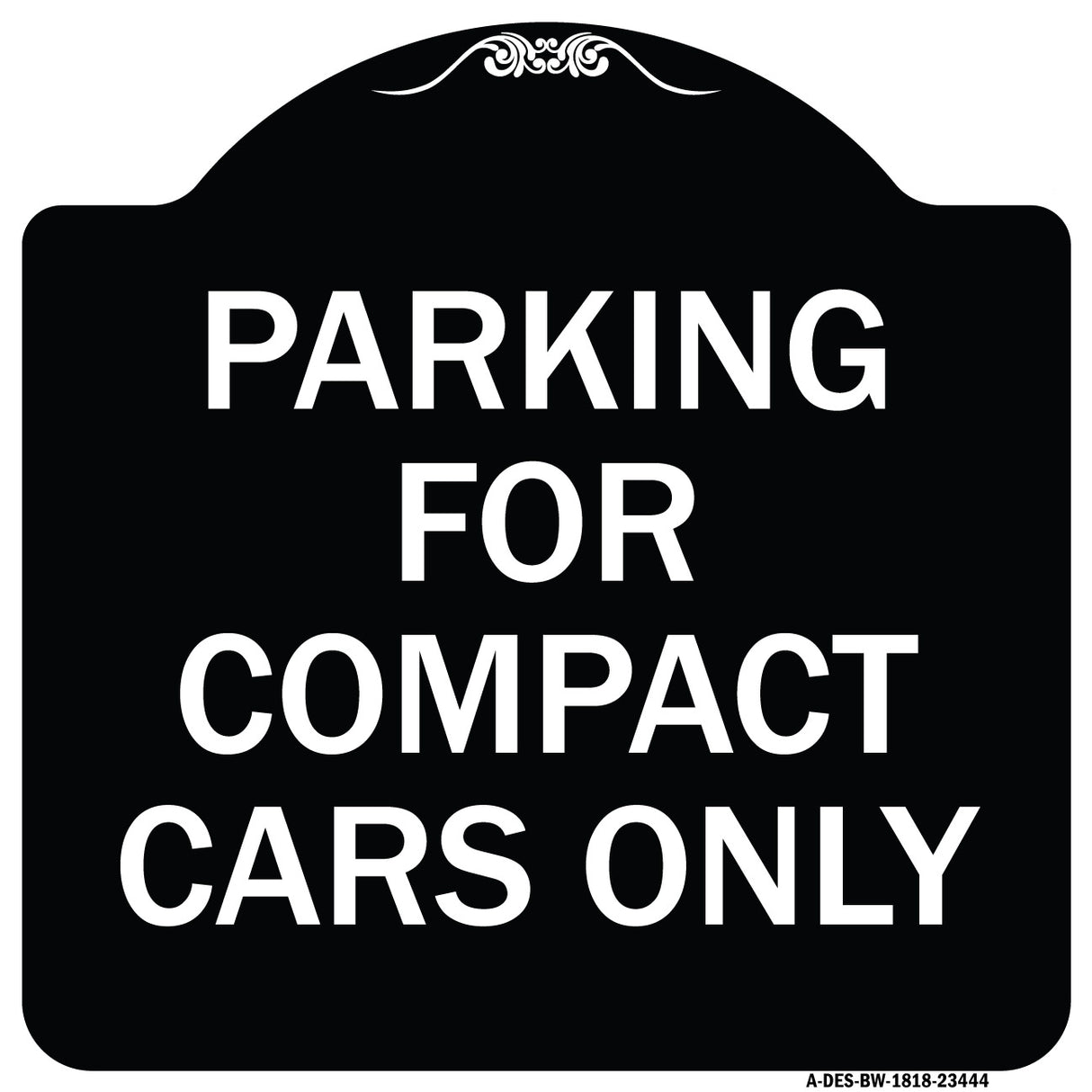 Parking for Compact Cars Only