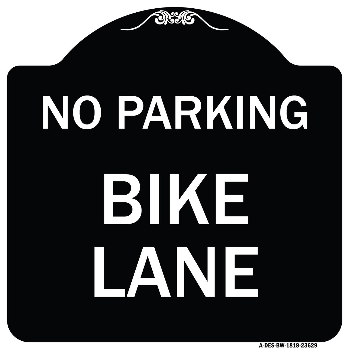 No Parking Bike Lane