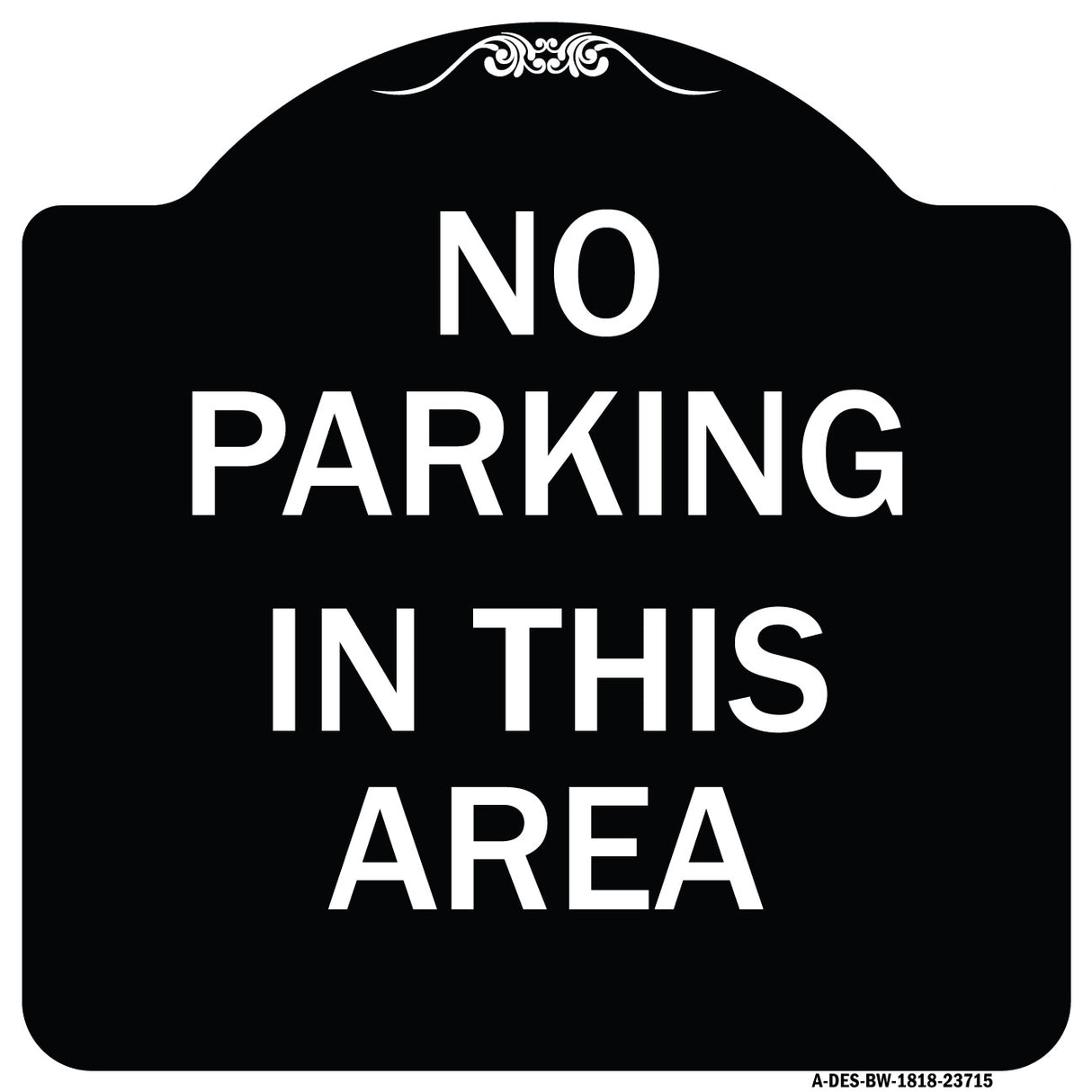 No Parking in This Area