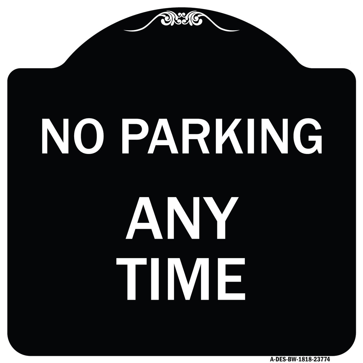 No Parking Anytime