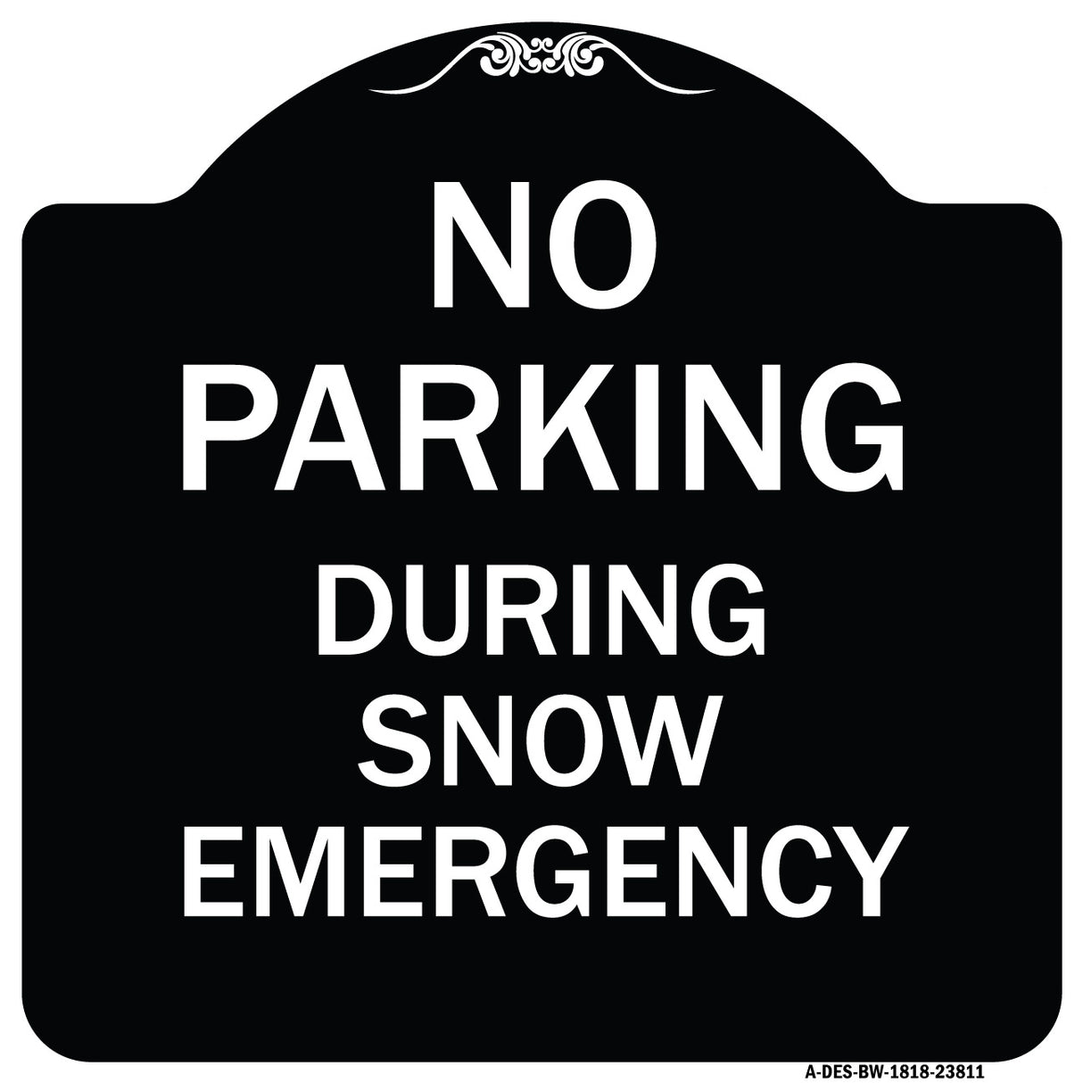 No Parking - During Snow Emergency