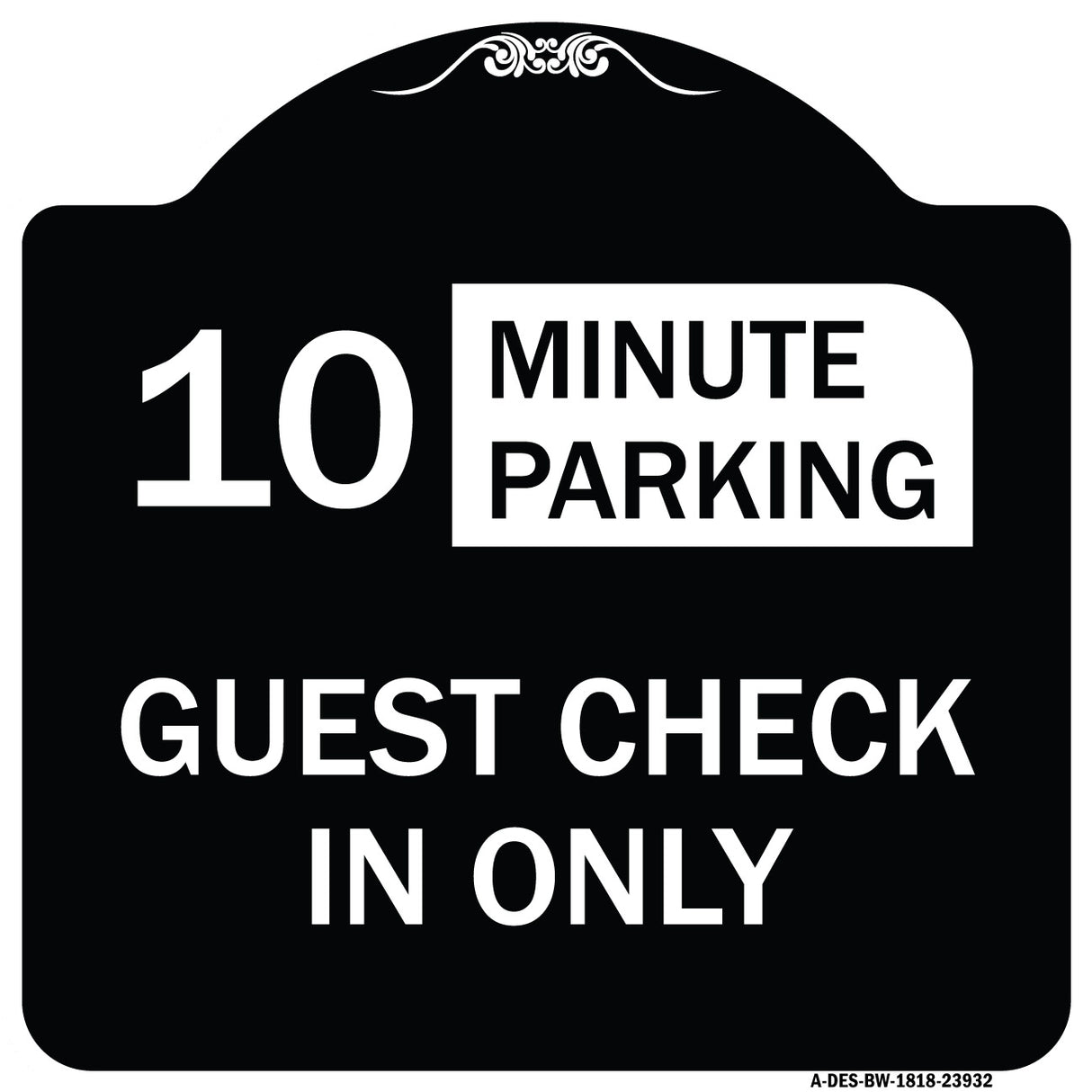 Guest Check in Only (Choose Your Limit) Minute Parking