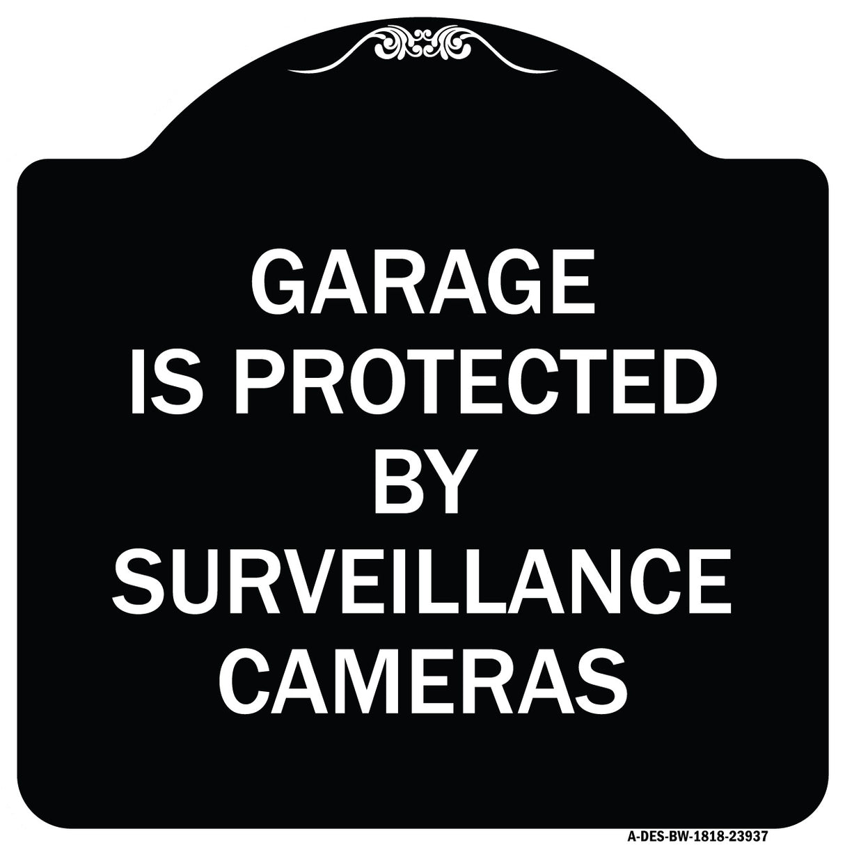 Garage Is Protected by Surveillance Cameras