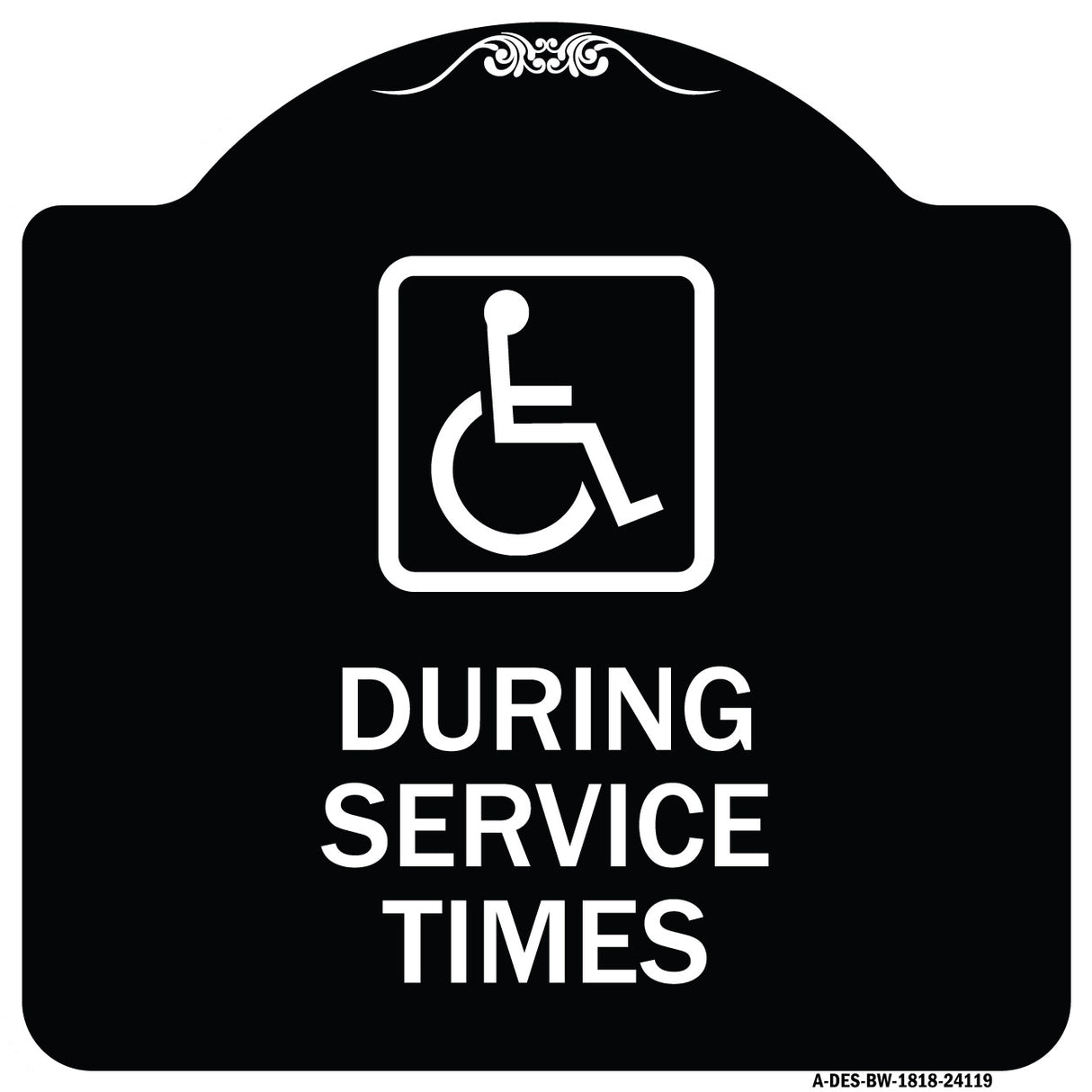 During Service Times (With Graphic)