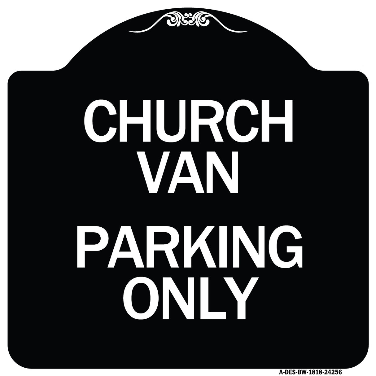 Church Van Parking Only