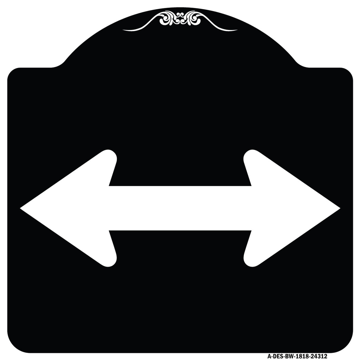 Bidirectional Arrow (Black)