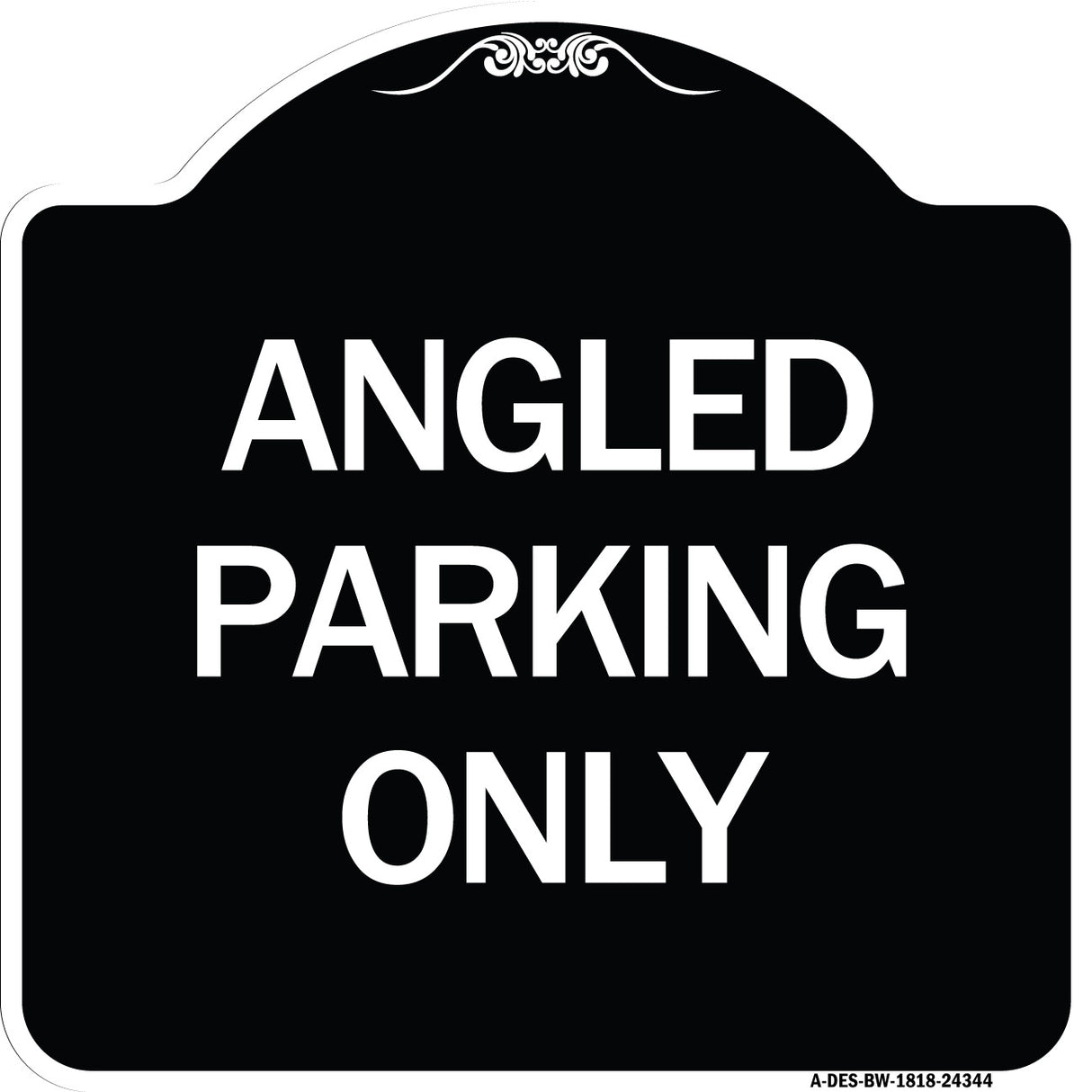 Angle Parking Only