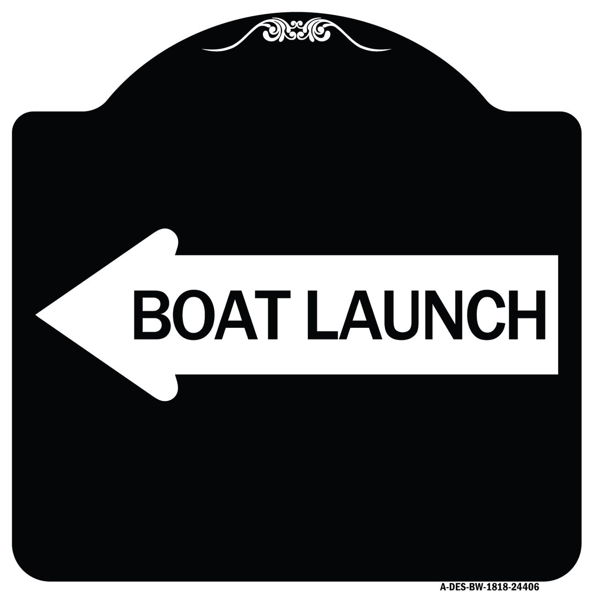 Boat Launch (With Left Arrow)