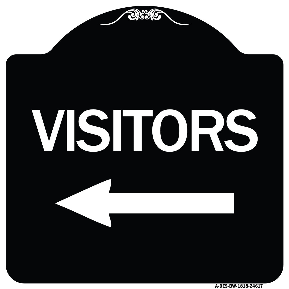 Visitors with Left Arrow