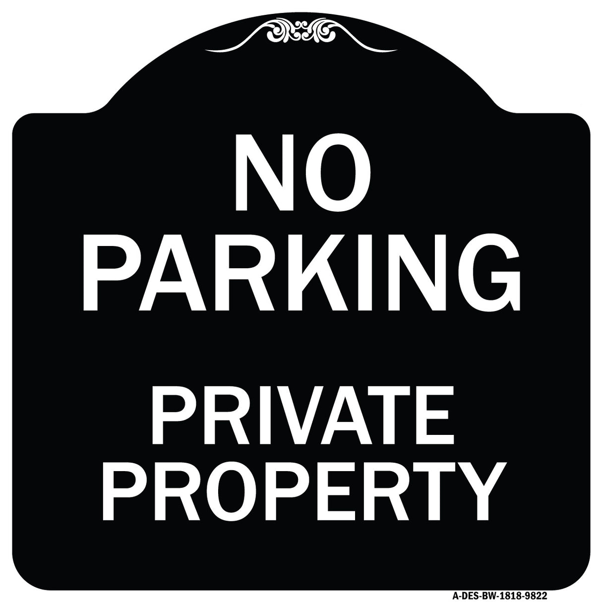 No Parking Private Property